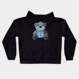 Basic Robot Teddy Bear Kids Hoodie